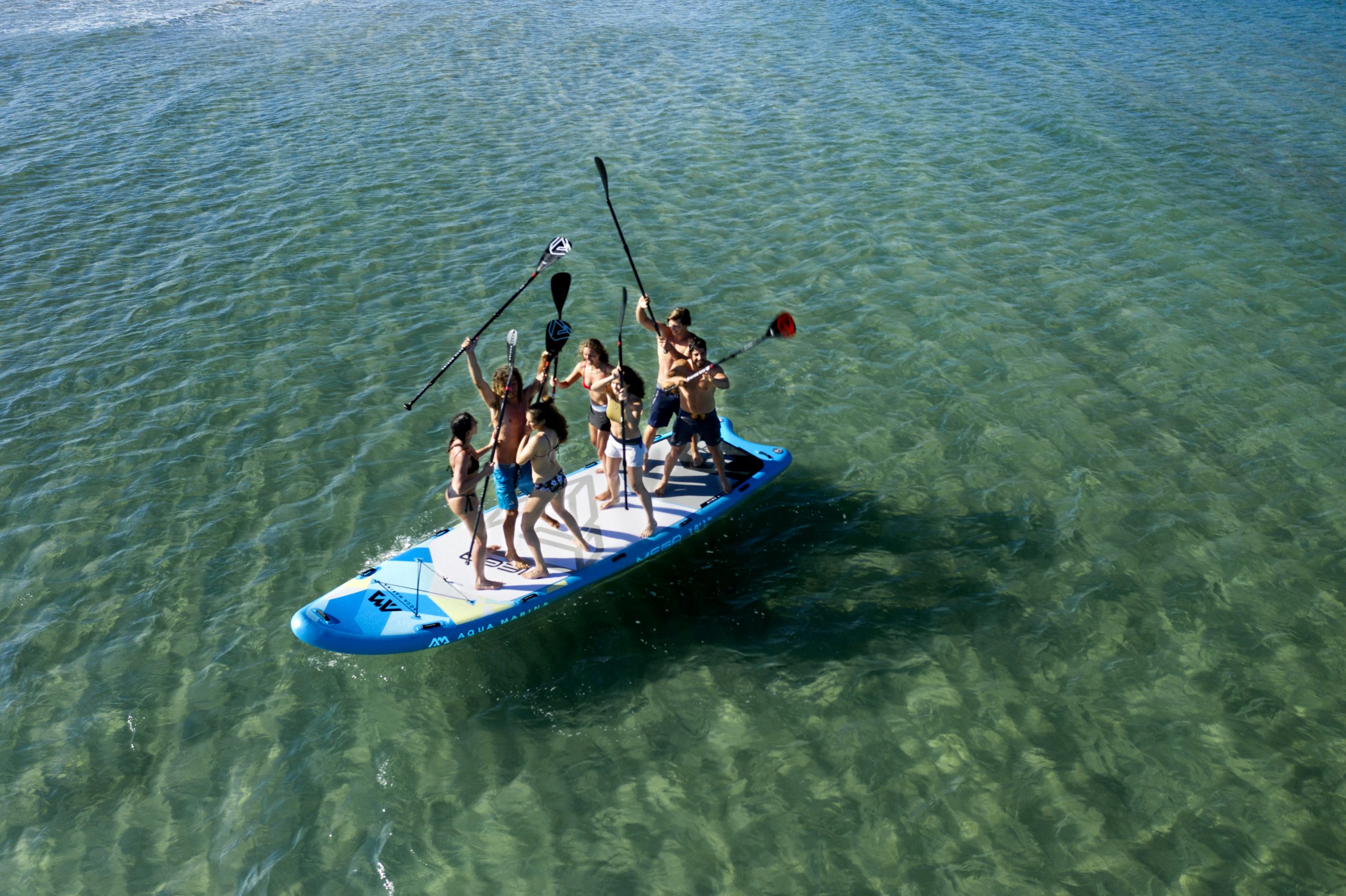 AQUA MARINA Super Trip Mega Sup Modell 2021 Stand Up Paddle Board Standard Padde 