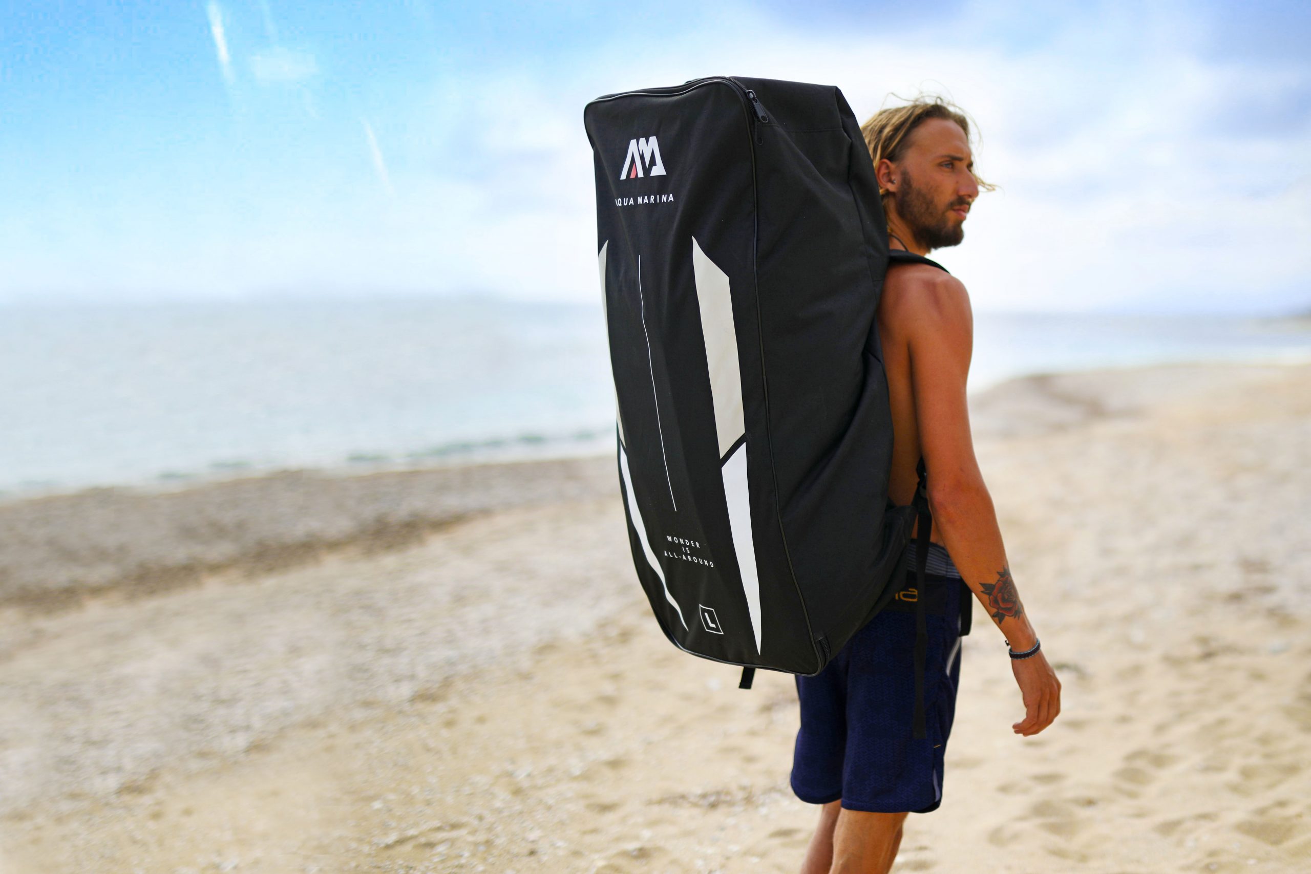 Aqua Marina Zip Backpack-Tragerucksack für iSUP <br FUSION/ BEAST/ SUPER TRIP 