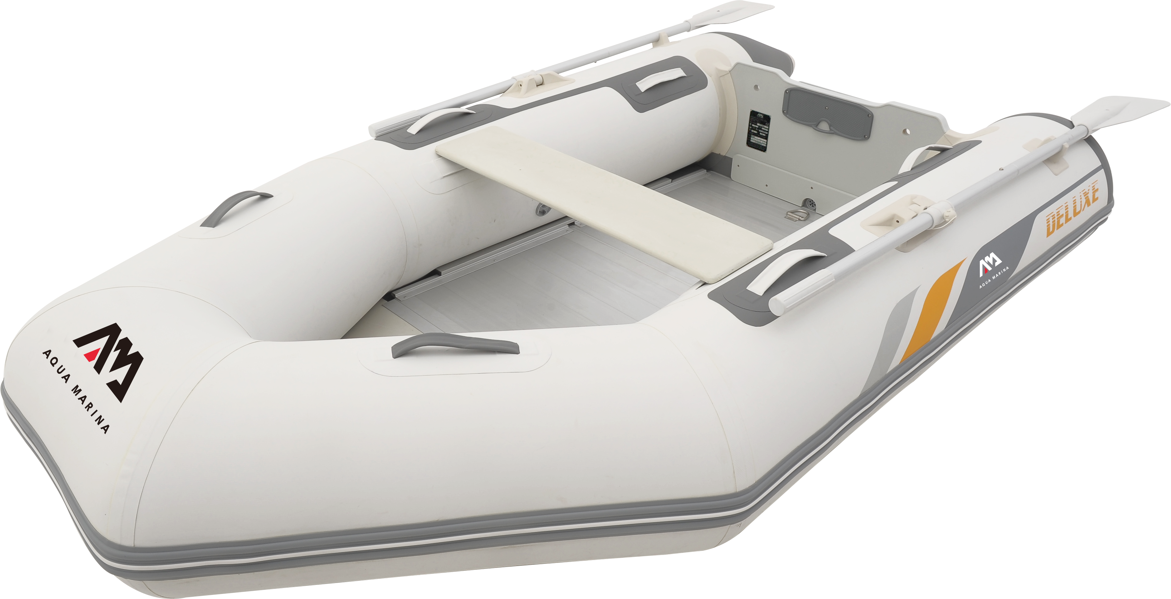 Wood Slat Floor Aqua Marina Deluxe Heavy Duty Tender/Sports Boat 2.5m